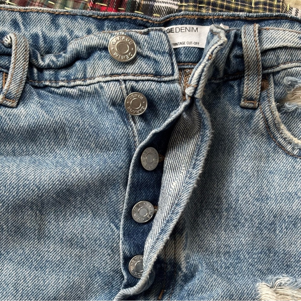 Garage Blue Jean Shorts
